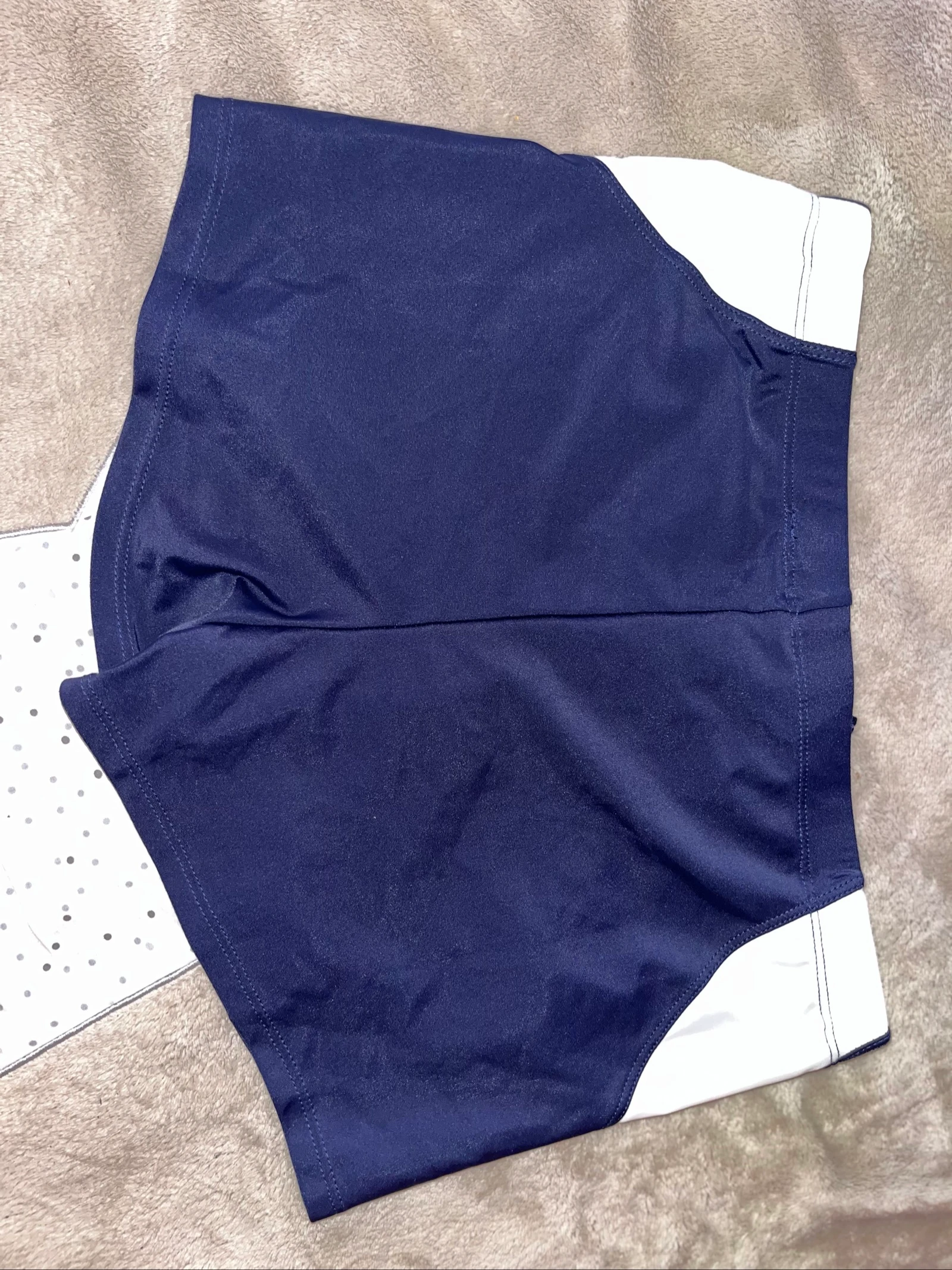 Men's blue new swim trunks size S – photo 3